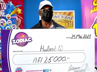Hubert a gana bon placa cu Zodiac Merdia