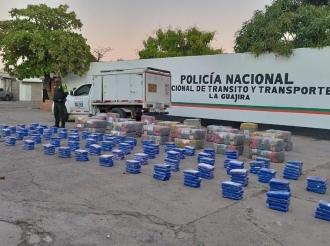 Mas di 1 ton di droga confisca na La Guajira