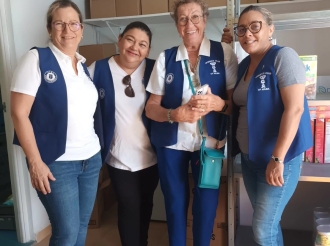 Women's Club of Aruba a uni forsa cu GFWC pa Dia Nacional di Servicio 2023