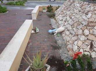 Dilanti Misa Santa Filomena a destrui dos imagen simbolico di e aparicion di Birgen di Fatima