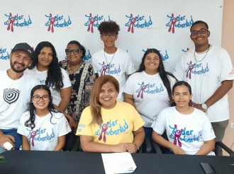 Grupo grandi di hoben a bira parti di e proyecto Poder di Hubentud 2022