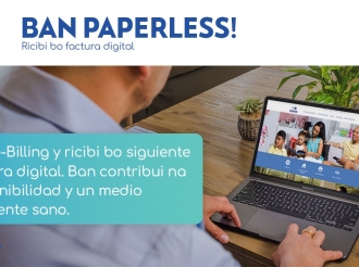 Clientenan di Elmar cu ta registra pa e-billing lo no ricibi nan factura mas na cas