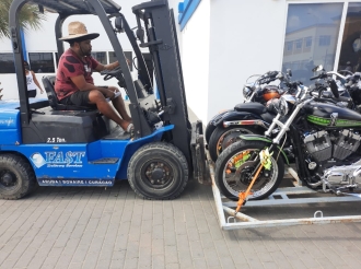 Grupo di Harley na Aruba ta rumbo pa Bonaire