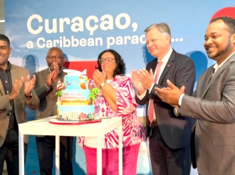 Prome vuelo di TUI a yega Curaçao procedente di Bruselas