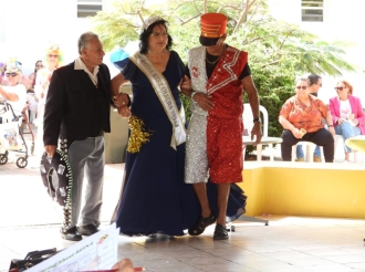 Lucia Hoek, coordinador di eventonan na Club Kibrahacha hopi contento cu celebracion di carnaval