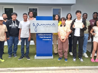 Exitoso lesnan di Coding di Gamma IT Solution duna na hobennan