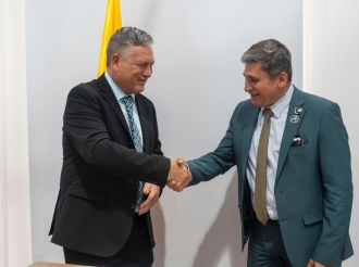 Aruba a firma acuerdo di cooperacion cu Colombia