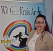 Señora Monique Giel-Labad di Wit Gele Kruis ta alerta riba e problema di e asina yama