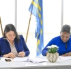 Minister Wyatt-Ras a firma acuerdo cu Stichting Brasami