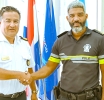 Cuerpo Policial y Cuerpo di Bombero ta profundisa colaboracion