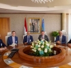 A introduci Patrick O’Neill di Consulado General di Merca na Promer Minister Eman