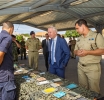 Secretario di Estado Van der Burg ta bishita Kazerne di Marin na Savaneta